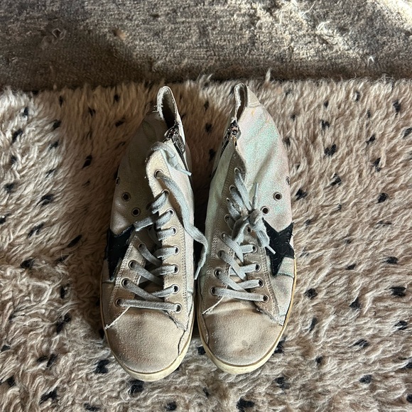 Golden Goose Sneakers with Black Star - francy - Picture 1 of 4